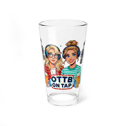 Raise a Glass to OTTBs – OTTB on Tap Podcast Pint Glass