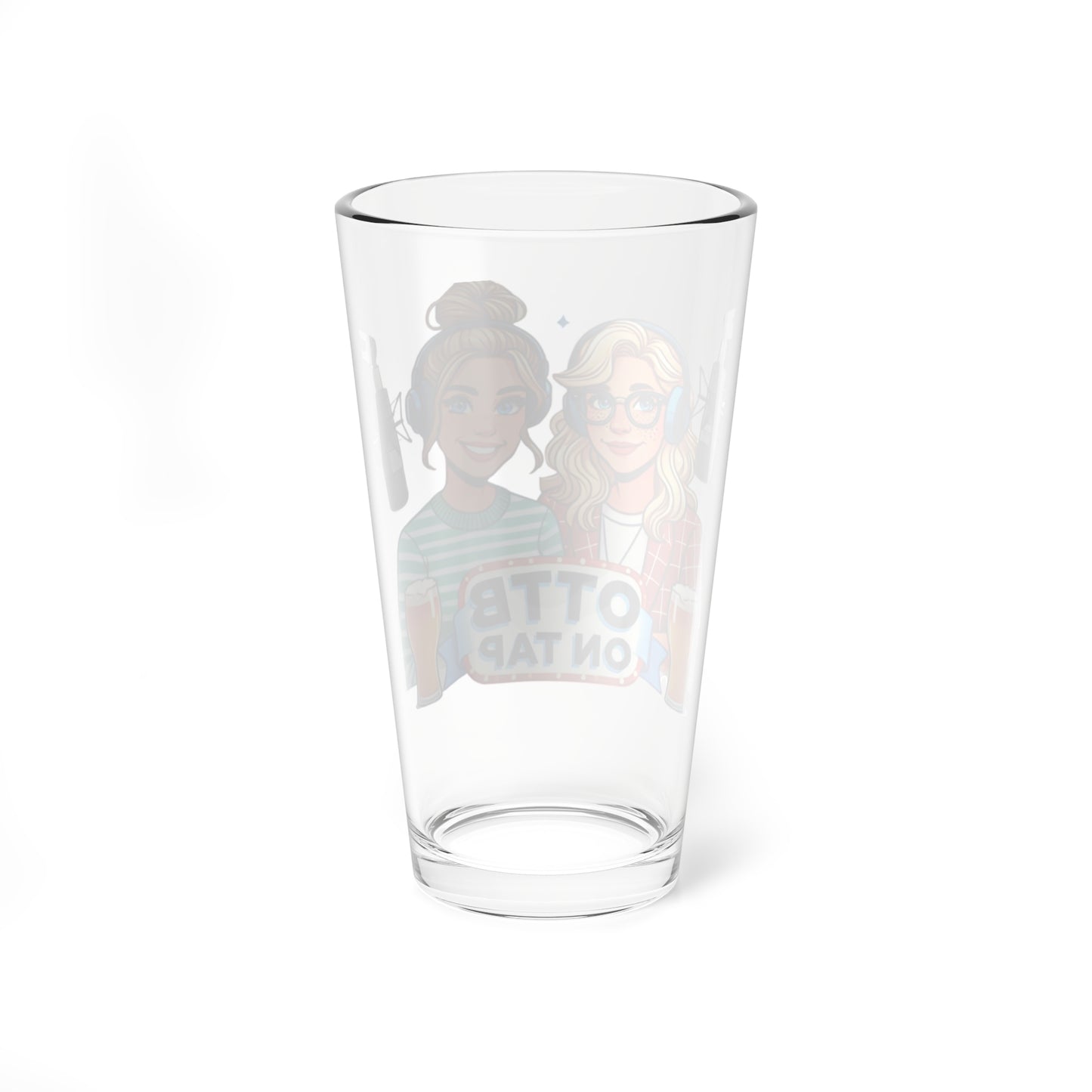 Raise a Glass to OTTBs – OTTB on Tap Podcast Pint Glass