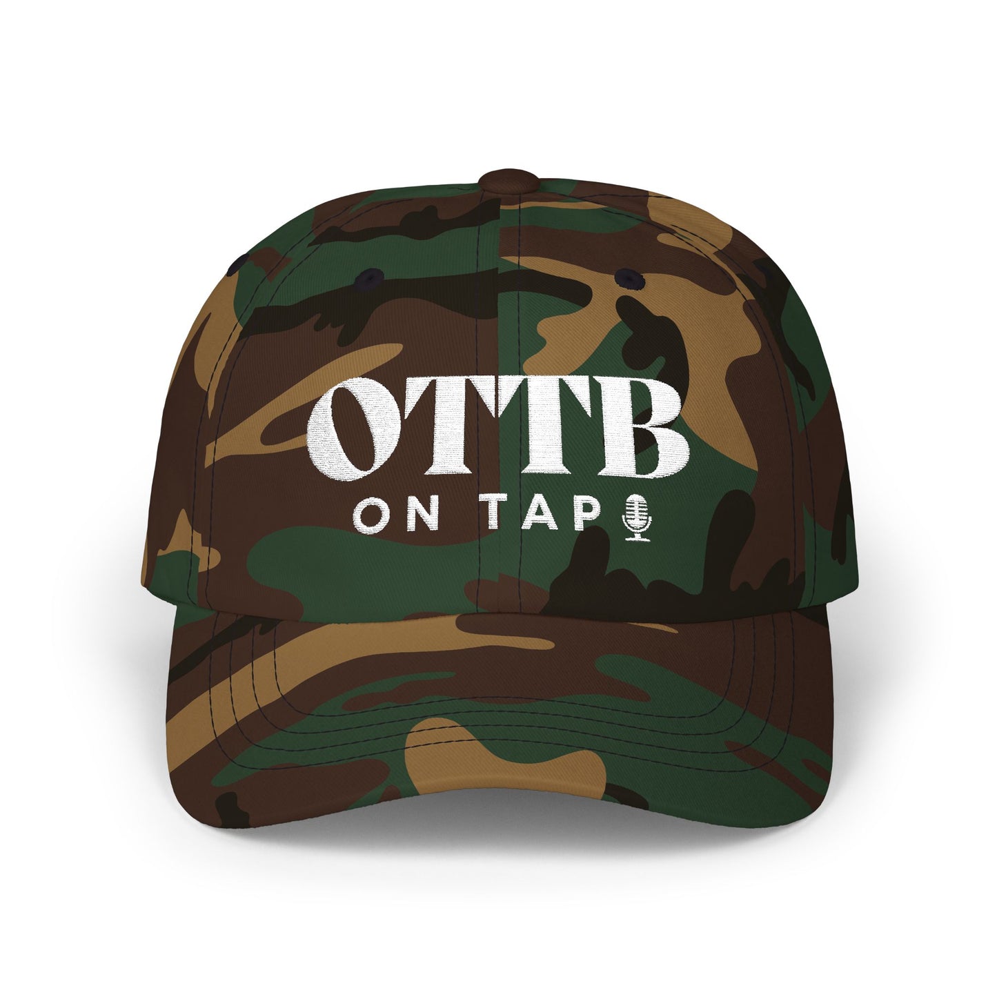 OTTB on Tap Type Embroidered Logowear Cap