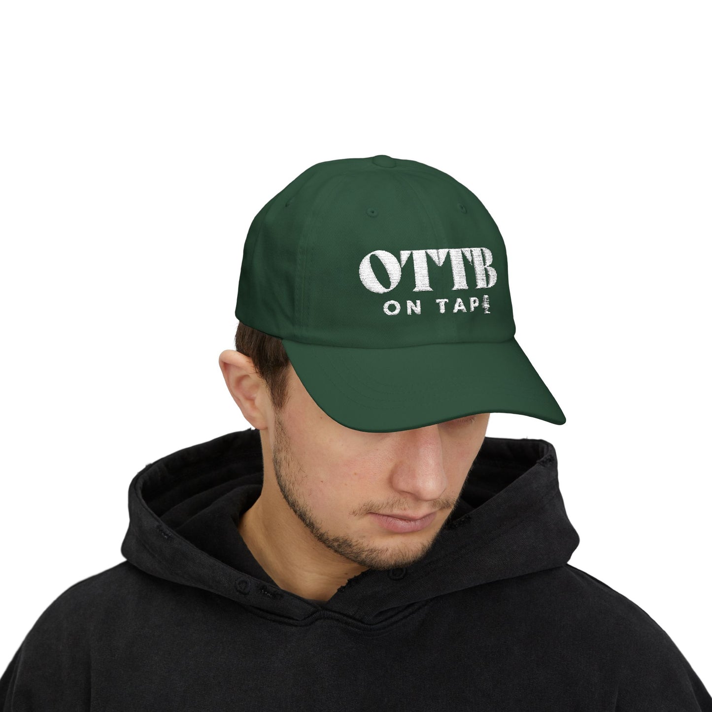 OTTB on Tap Type Embroidered Logowear Cap