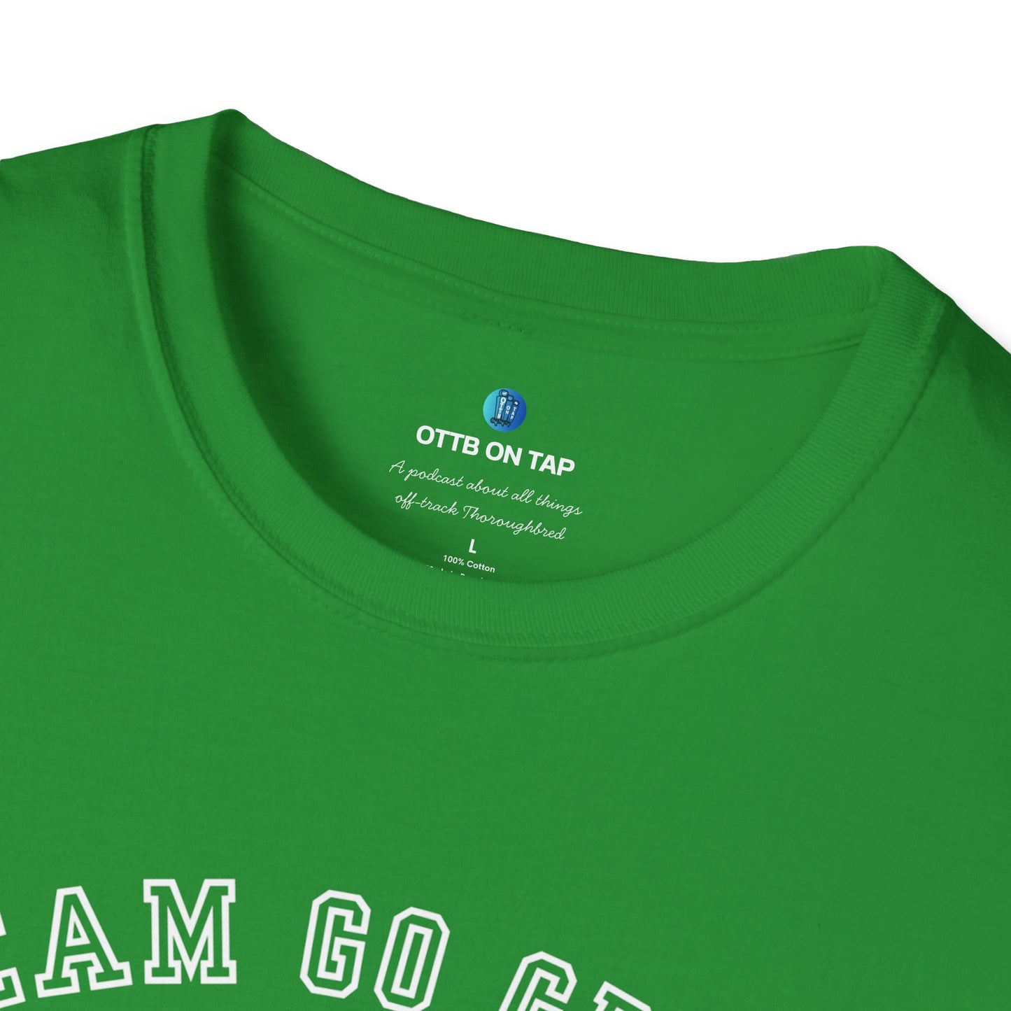 Team Go Green OTTB RRP Makeover Support T-Shirt – Unisex Irish Green Tee