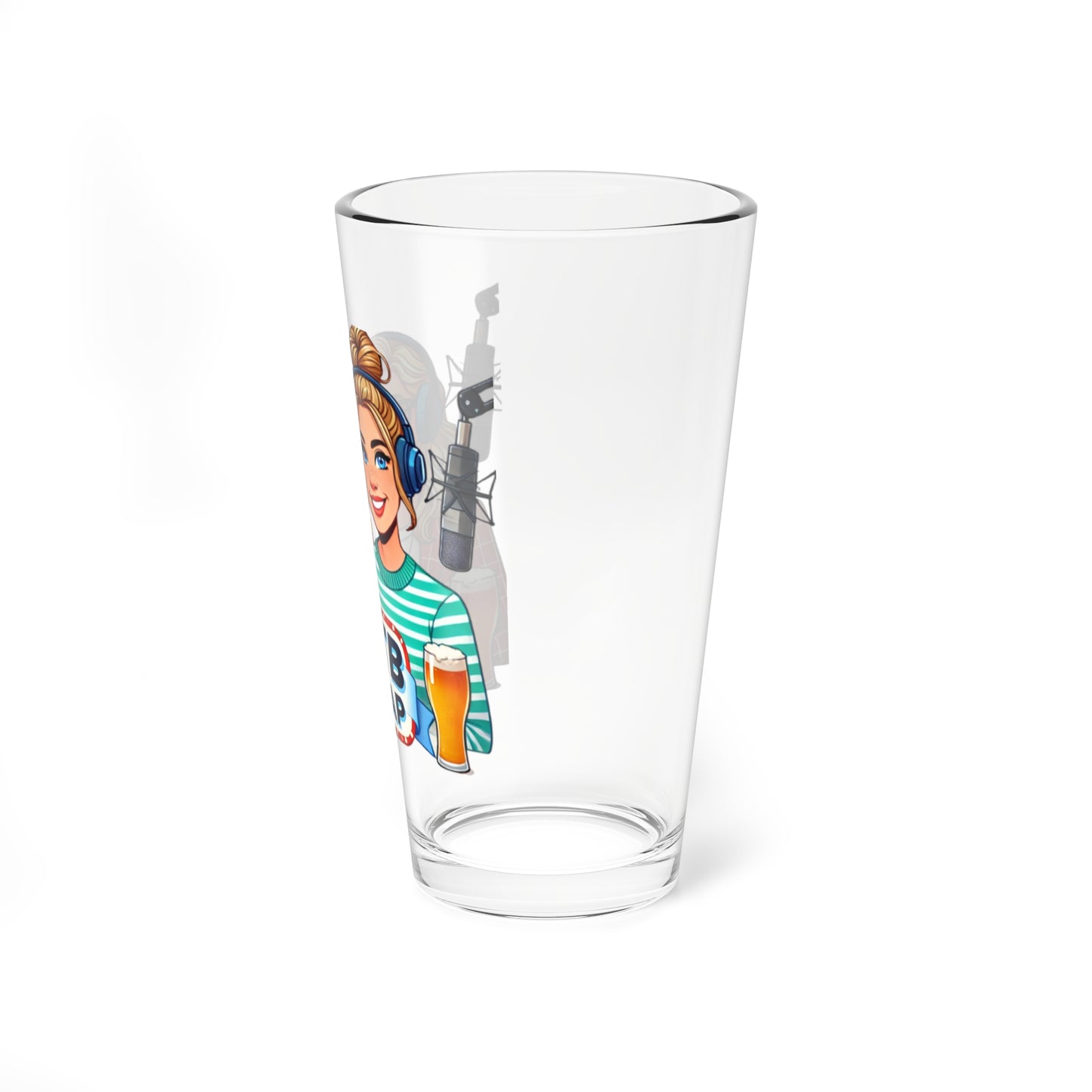 Raise a Glass to OTTBs – OTTB on Tap Podcast Pint Glass